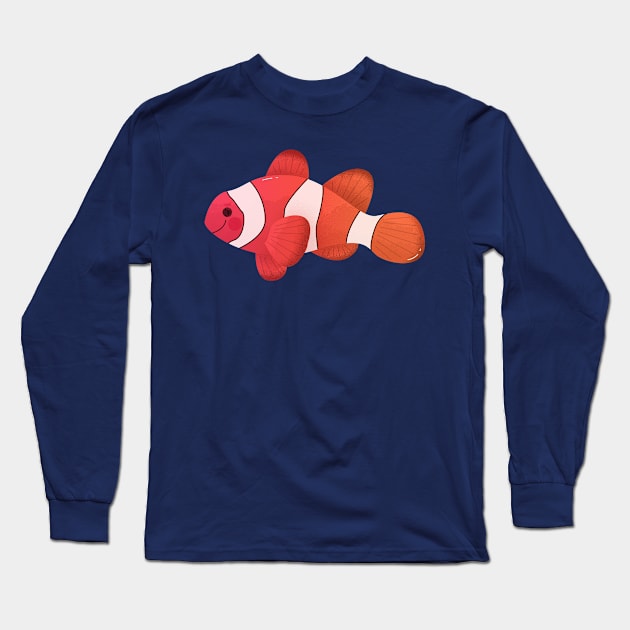 Clownfish Long Sleeve T-Shirt by theladyernestember